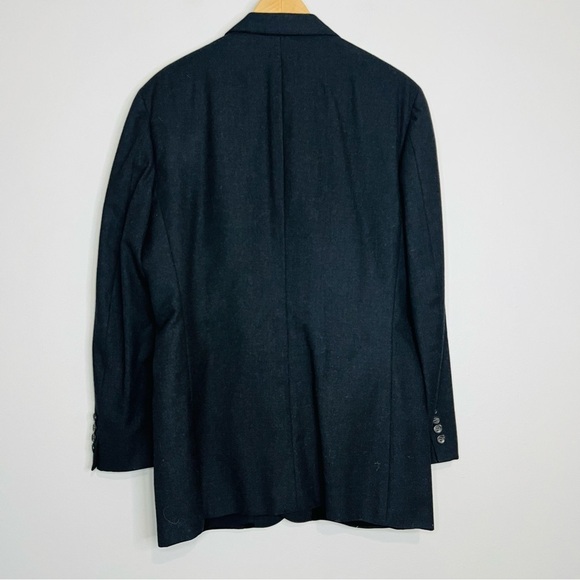 Polo University Club Gray Wool Suit Blazer - Picture 7 of 7